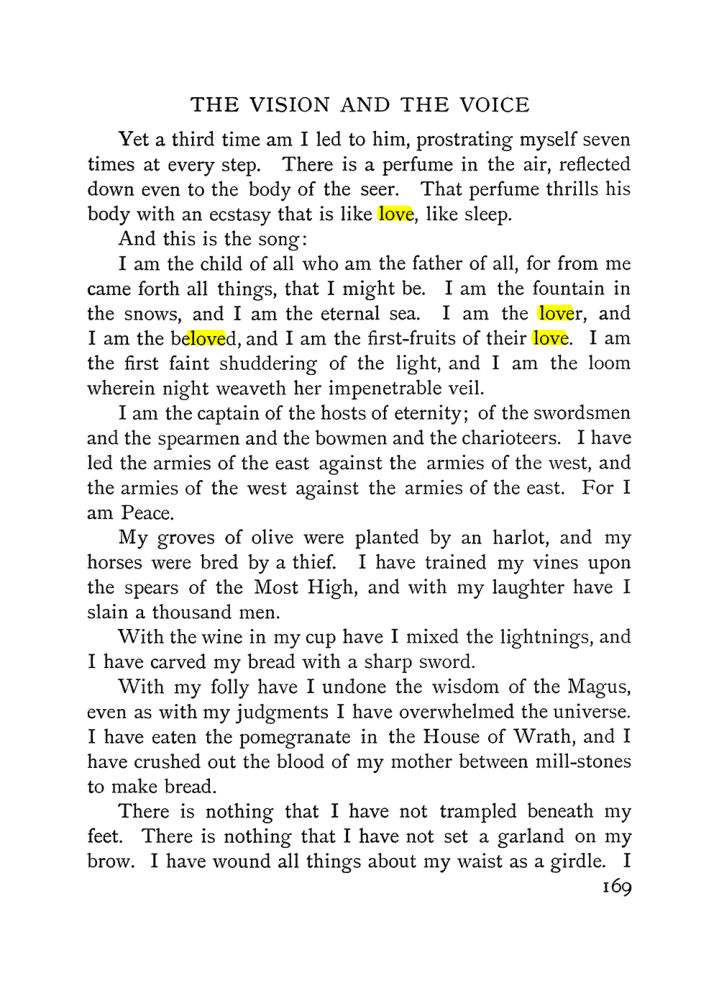 Original scan of The Vision and the Voice, PDF page 171