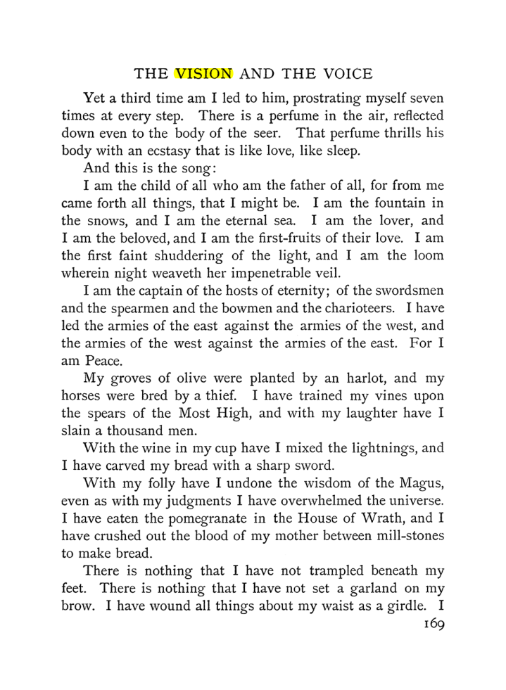 Original scan of The Vision and the Voice, PDF page 171