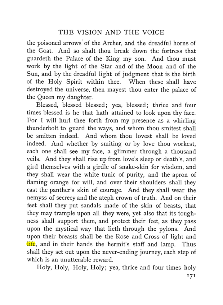 Original scan of The Vision and the Voice, PDF page 173