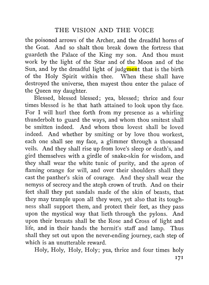 Original scan of The Vision and the Voice, PDF page 173