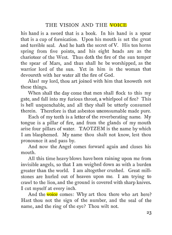 Original scan of The Vision and the Voice, PDF page 25