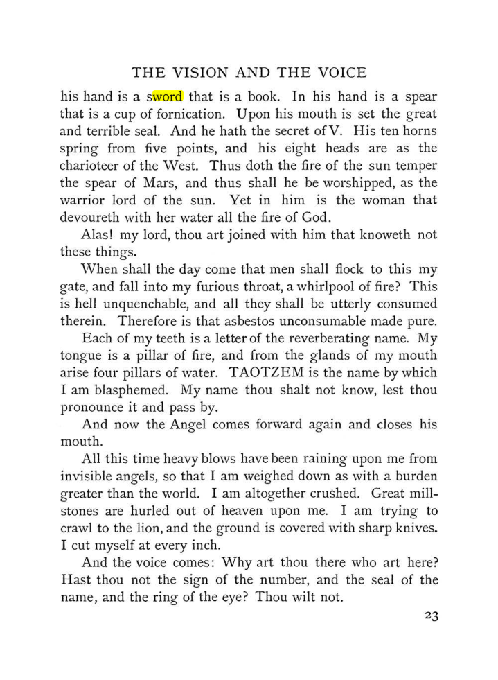 Original scan of The Vision and the Voice, PDF page 25