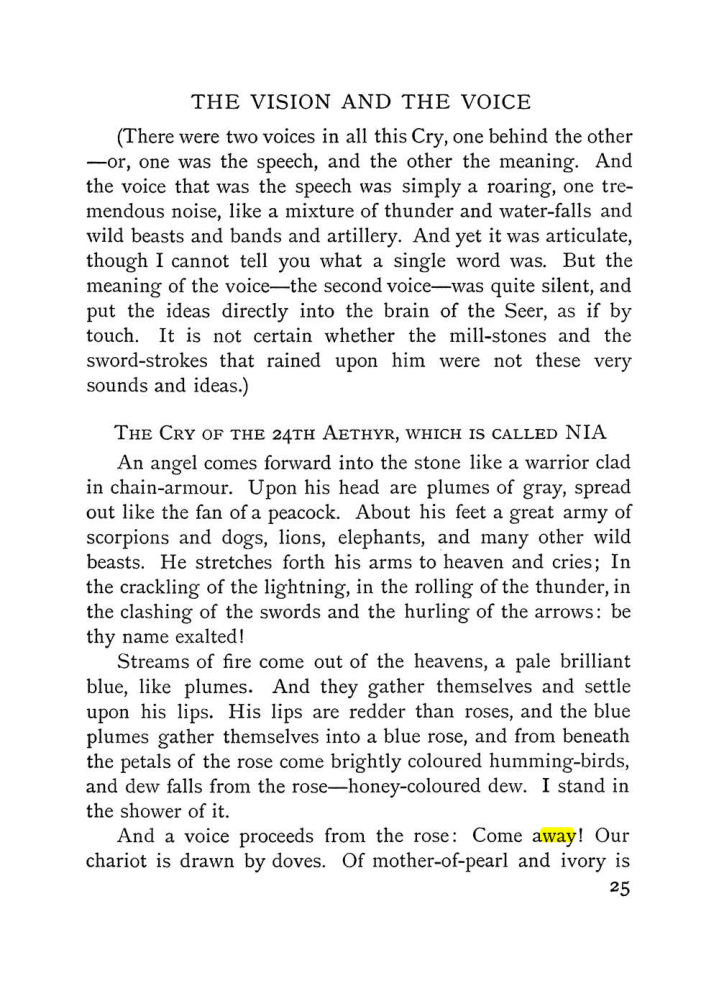 Original scan of The Vision and the Voice, PDF page 27