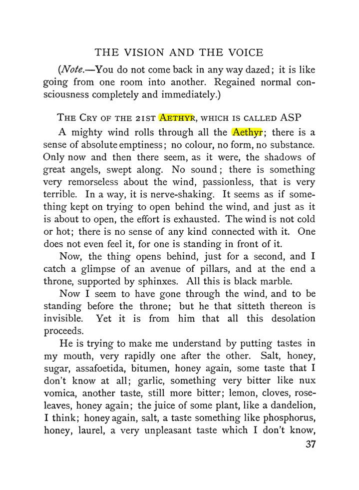 Original scan of The Vision and the Voice, PDF page 39