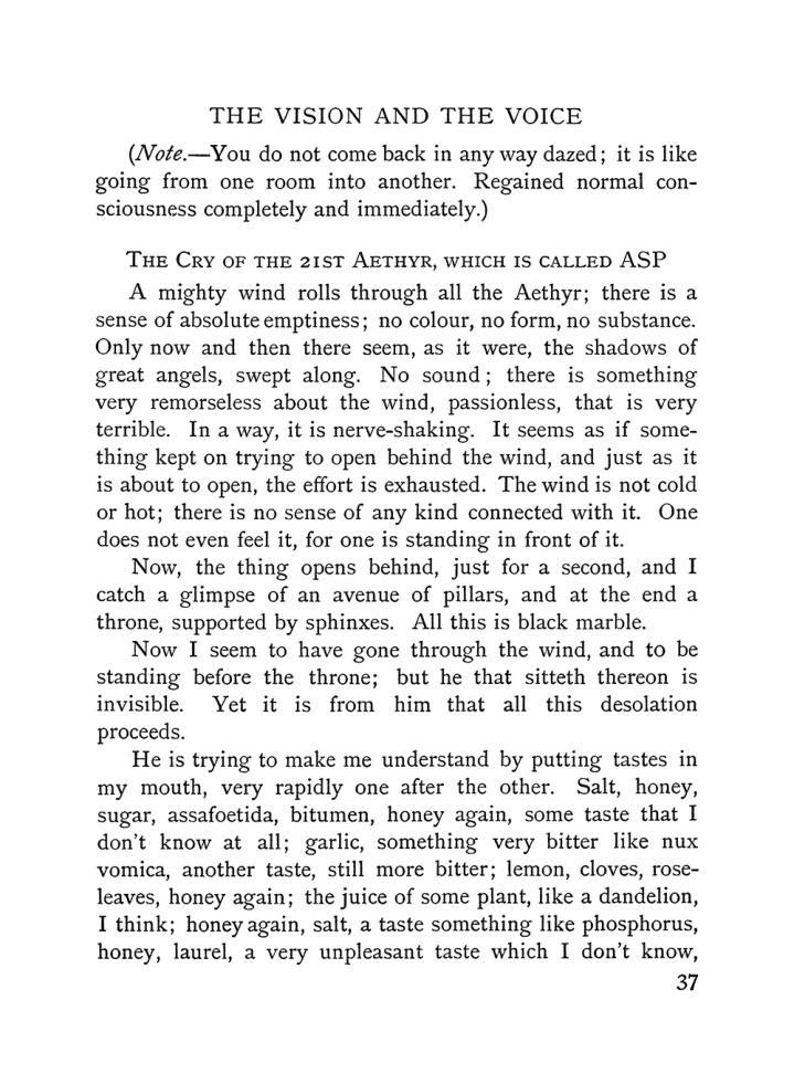 Original scan of The Vision and the Voice, PDF page 39