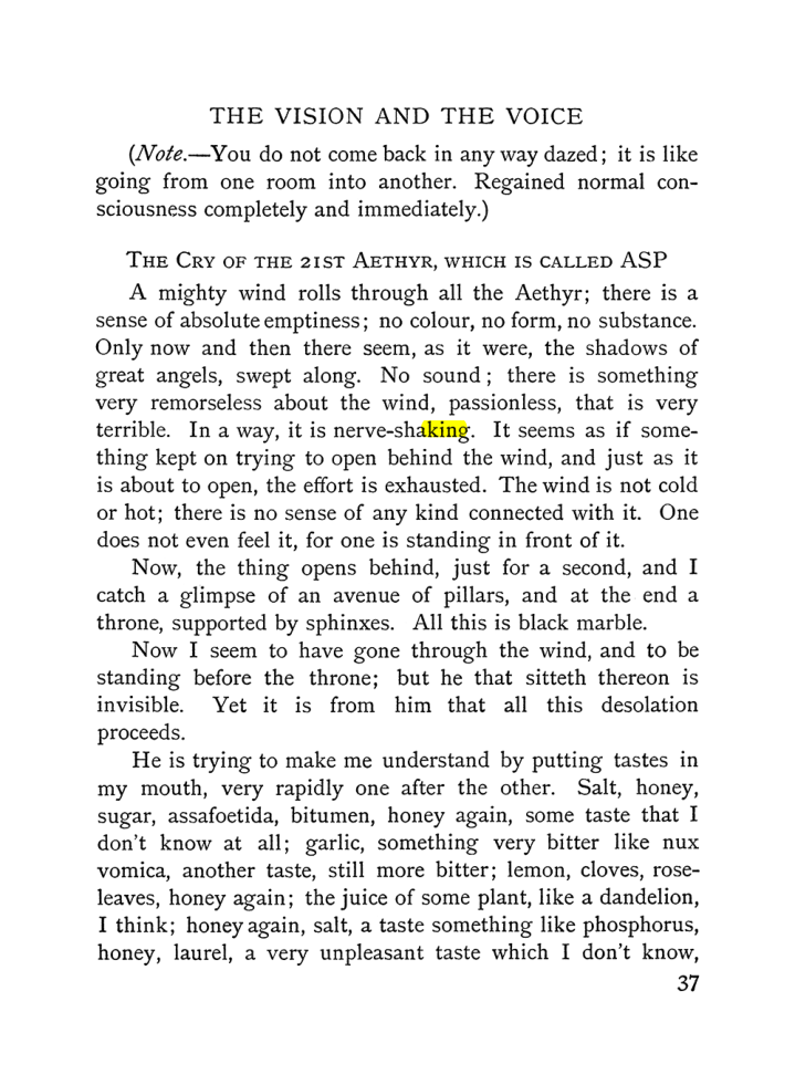 Original scan of The Vision and the Voice, PDF page 39