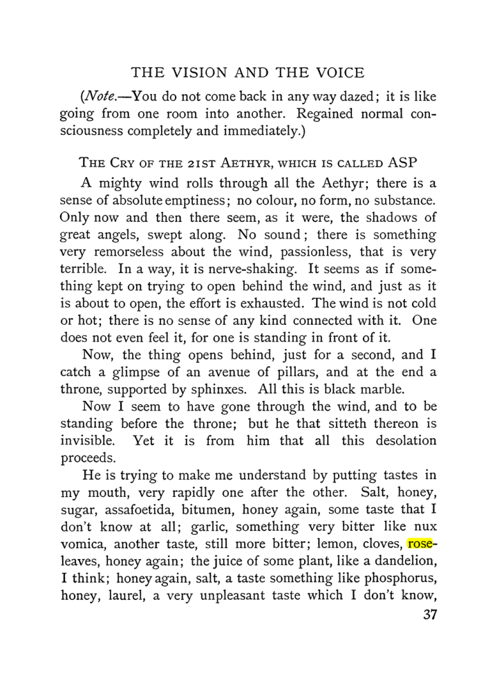 Original scan of The Vision and the Voice, PDF page 39