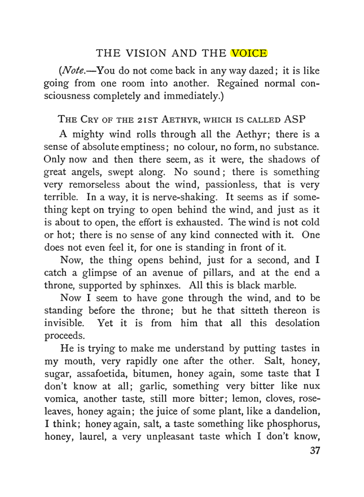 Original scan of The Vision and the Voice, PDF page 39