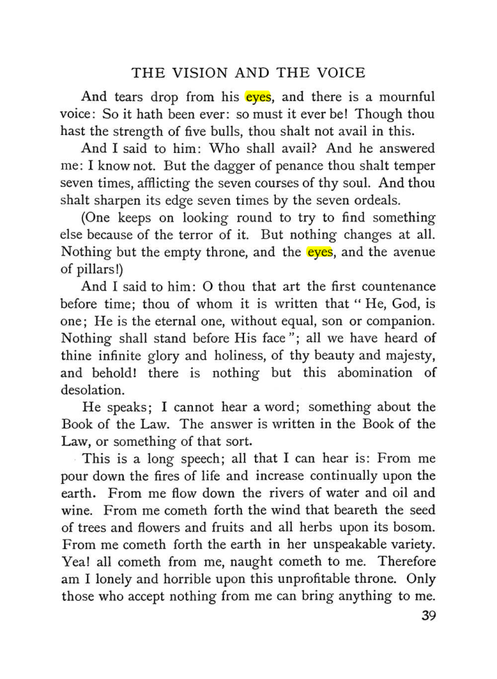 Original scan of The Vision and the Voice, PDF page 41