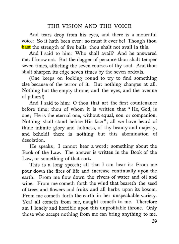 Original scan of The Vision and the Voice, PDF page 41