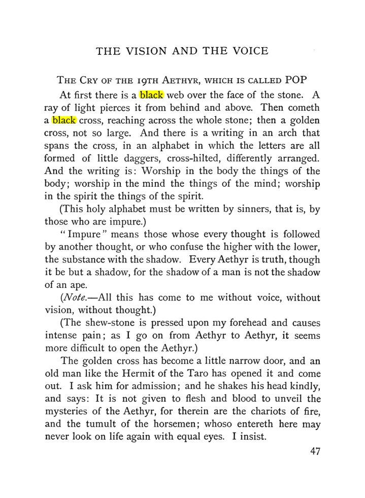 Original scan of The Vision and the Voice, PDF page 49
