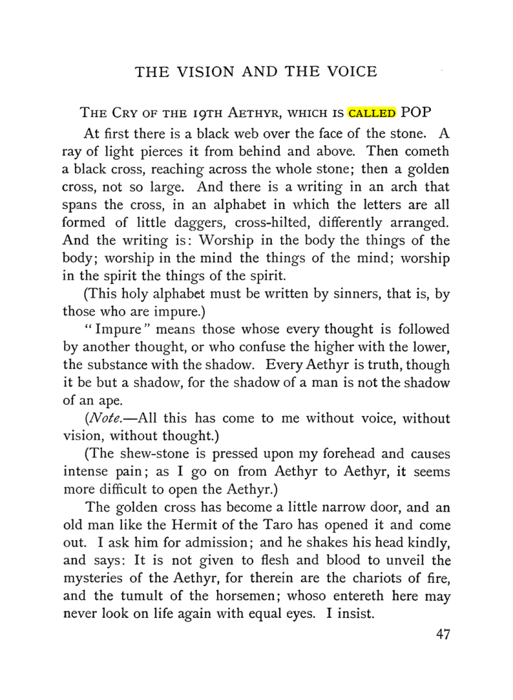 Original scan of The Vision and the Voice, PDF page 49