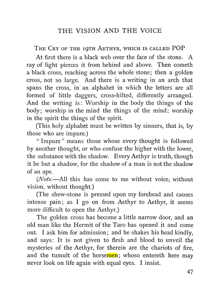 Original scan of The Vision and the Voice, PDF page 49