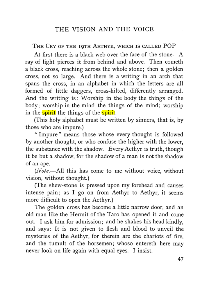 Original scan of The Vision and the Voice, PDF page 49