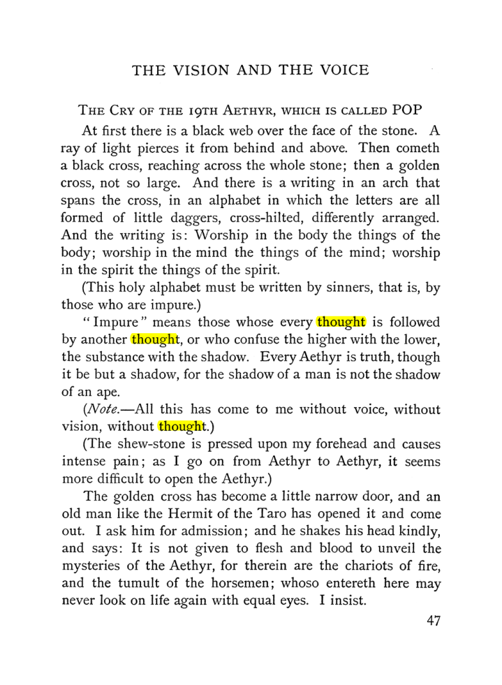 Original scan of The Vision and the Voice, PDF page 49
