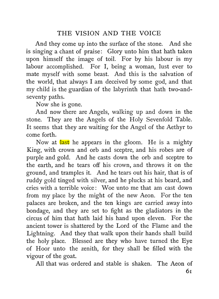 Original scan of The Vision and the Voice, PDF page 63