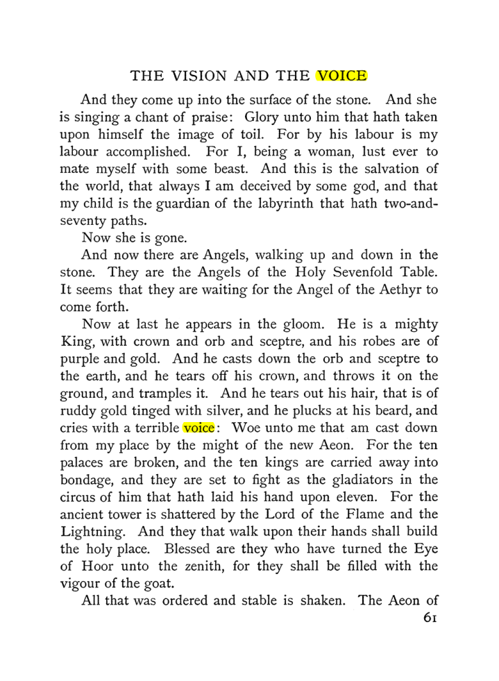 Original scan of The Vision and the Voice, PDF page 63