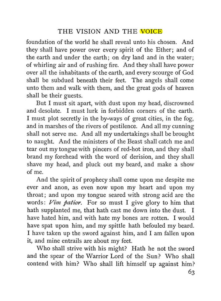 Original scan of The Vision and the Voice, PDF page 65