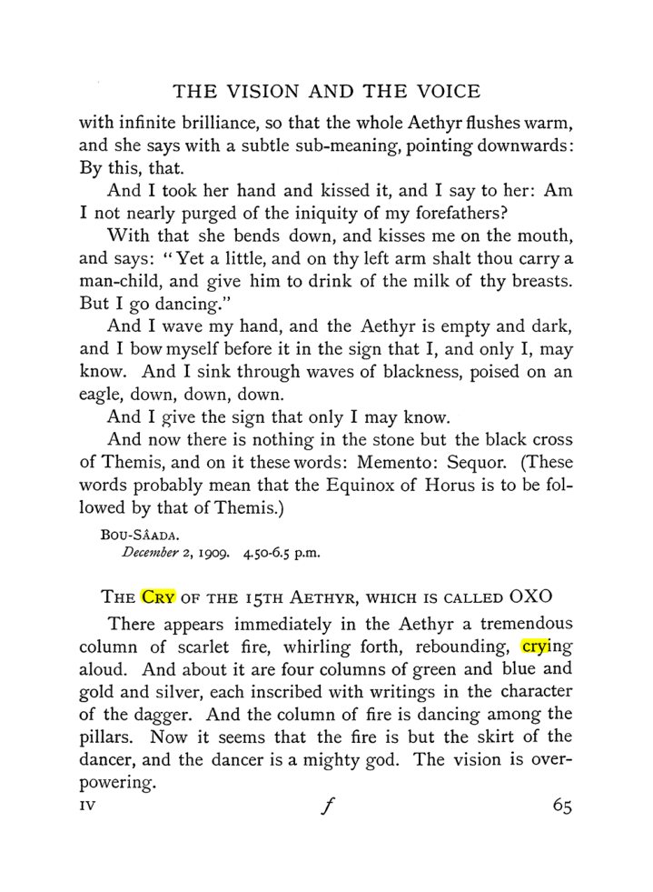 Original scan of The Vision and the Voice, PDF page 67