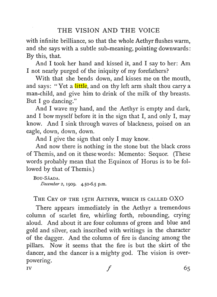 Original scan of The Vision and the Voice, PDF page 67