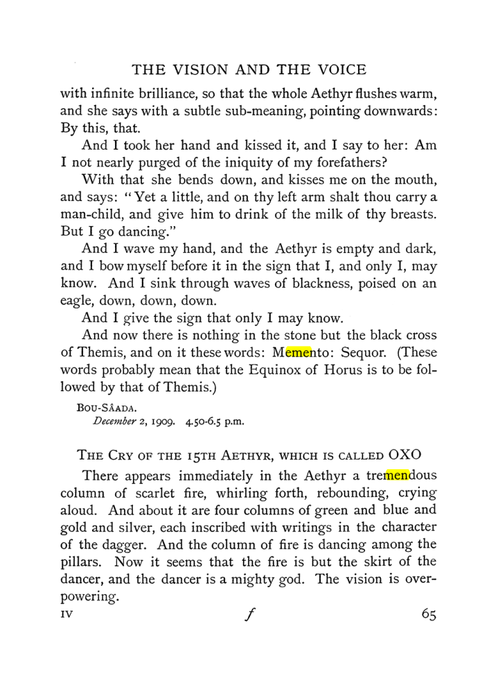Original scan of The Vision and the Voice, PDF page 67