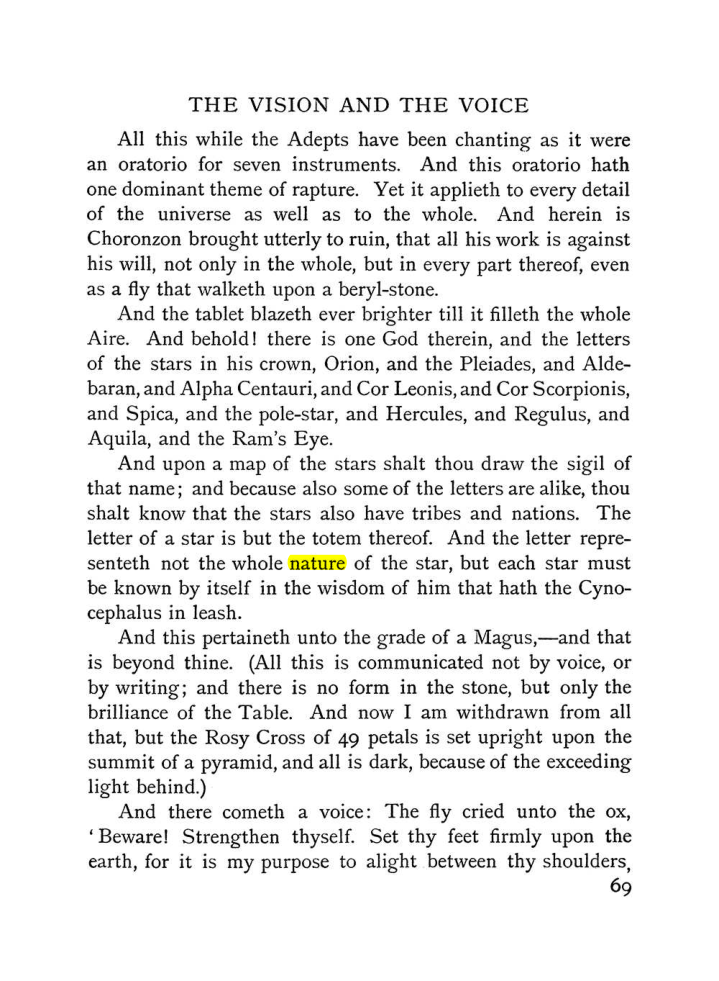 Original scan of The Vision and the Voice, PDF page 71