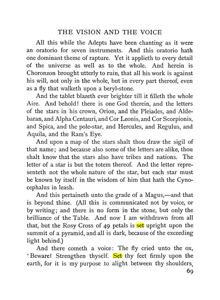 Original scan of The Vision and the Voice, PDF page 71