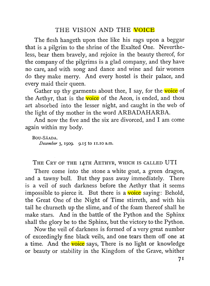 Original scan of The Vision and the Voice, PDF page 73