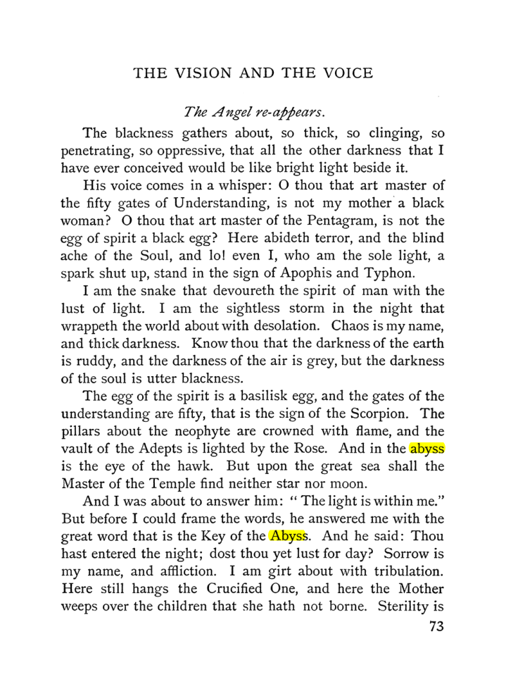 Original scan of The Vision and the Voice, PDF page 75