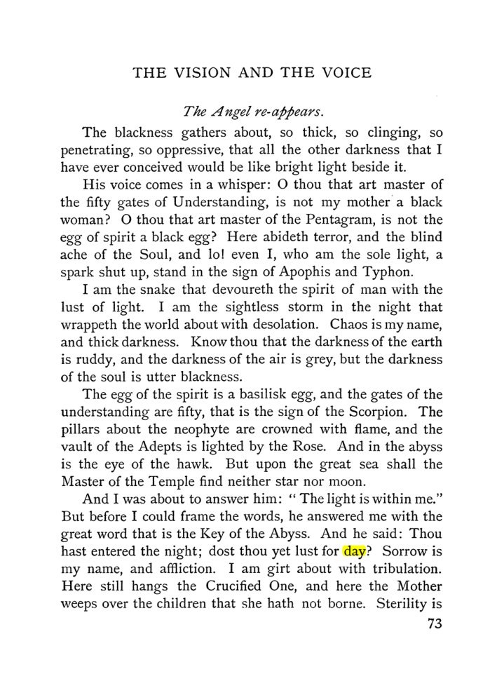 Original scan of The Vision and the Voice, PDF page 75