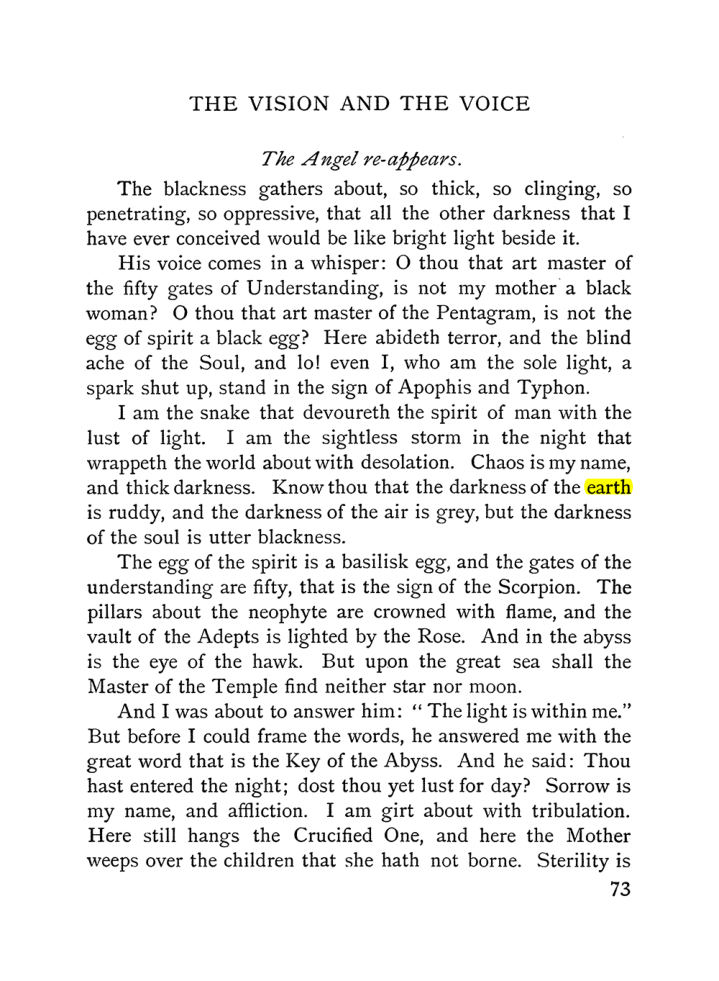 Original scan of The Vision and the Voice, PDF page 75