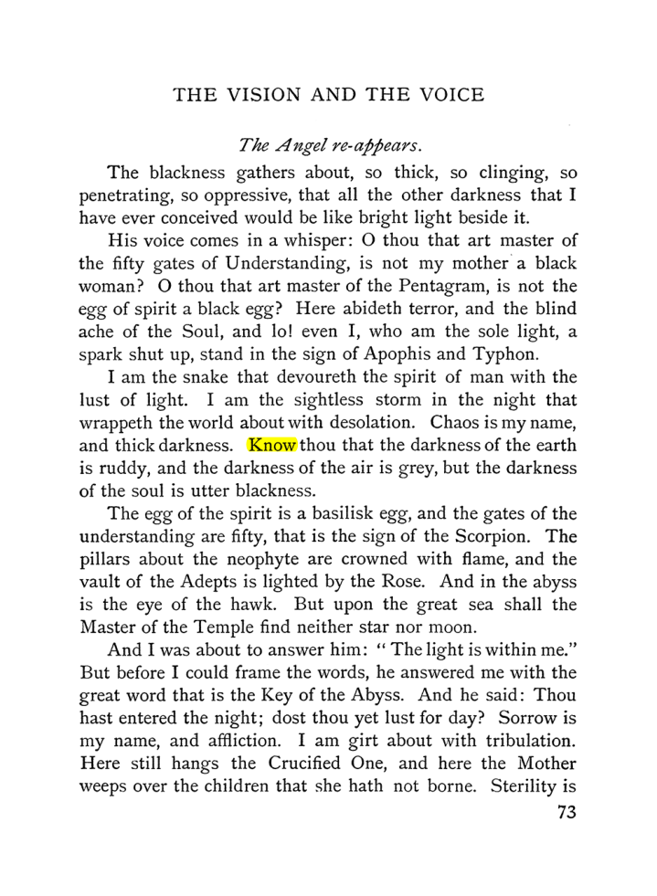 Original scan of The Vision and the Voice, PDF page 75