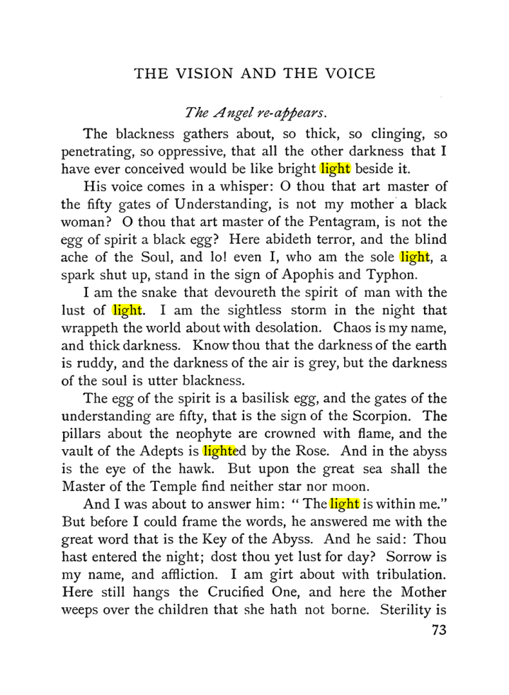 Original scan of The Vision and the Voice, PDF page 75