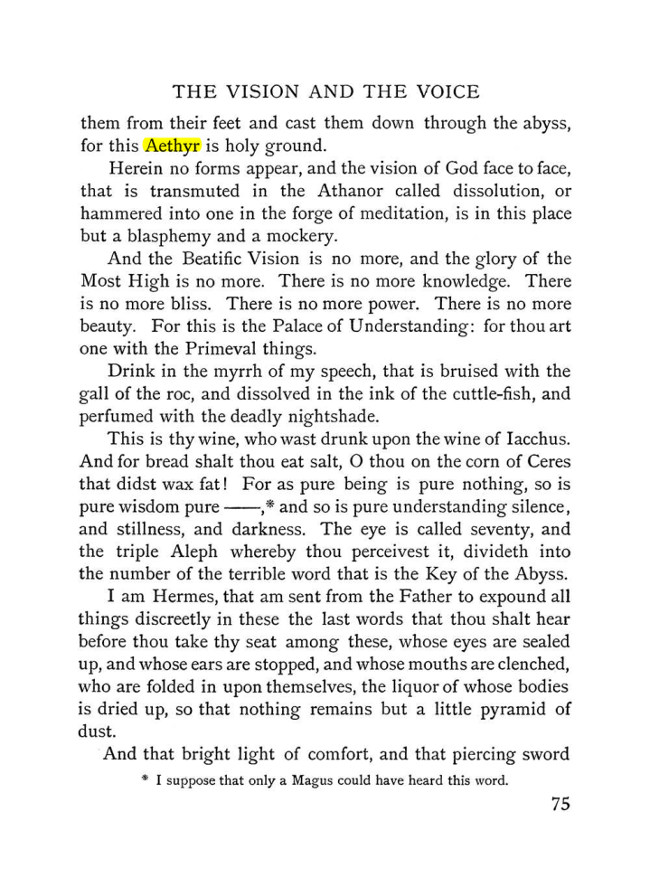 Original scan of The Vision and the Voice, PDF page 77