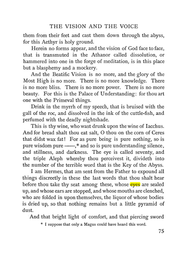 Original scan of The Vision and the Voice, PDF page 77