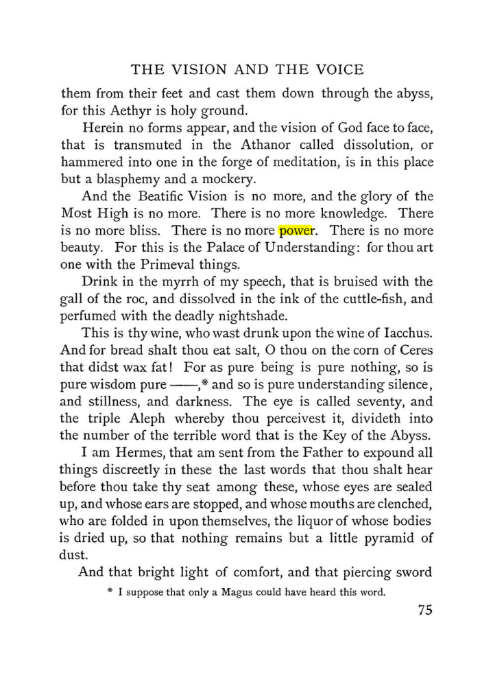 Original scan of The Vision and the Voice, PDF page 77