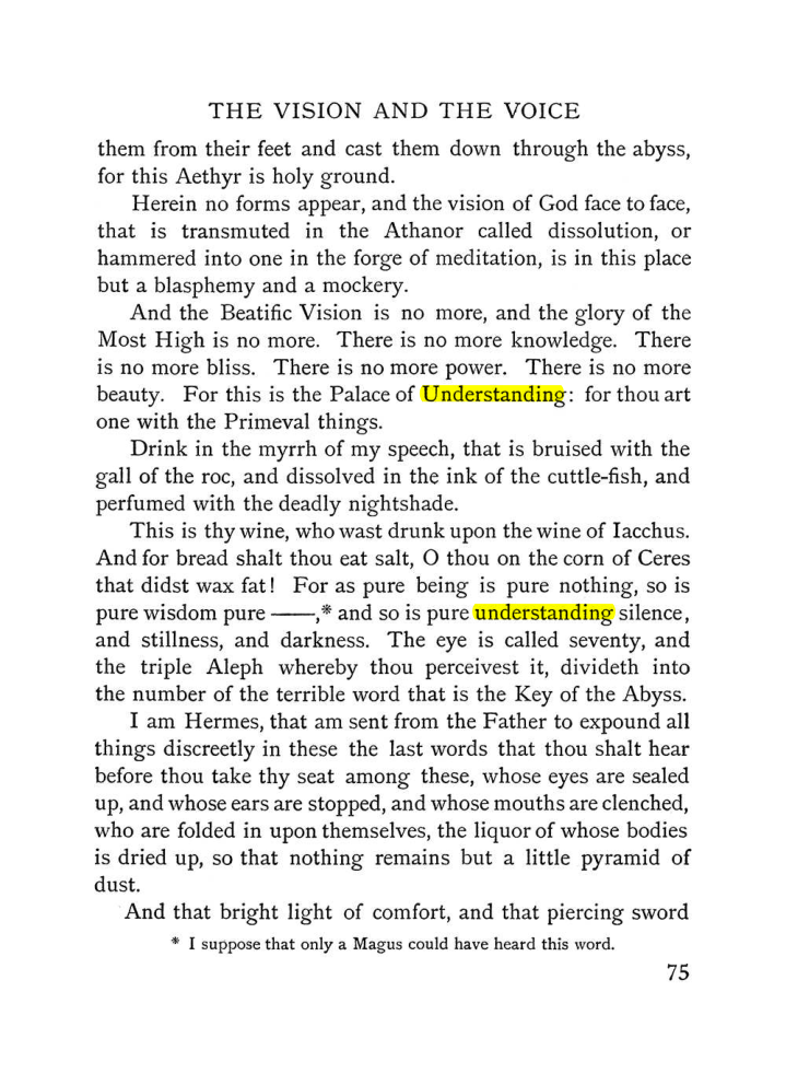Original scan of The Vision and the Voice, PDF page 77