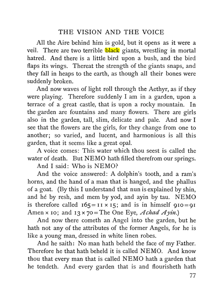 Original scan of The Vision and the Voice, PDF page 79