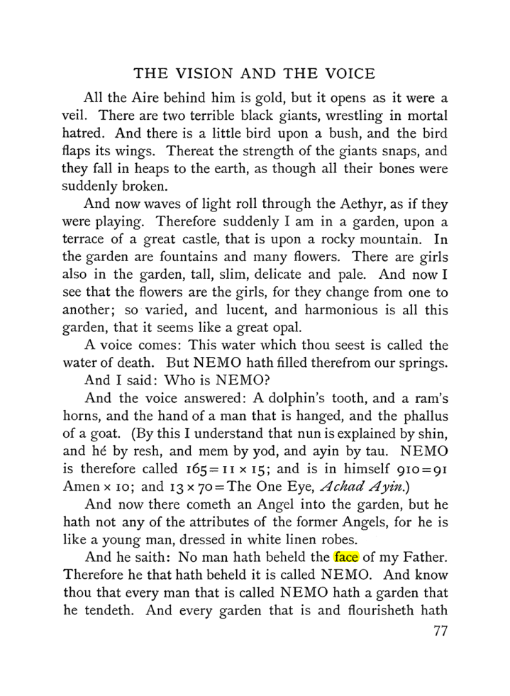 Original scan of The Vision and the Voice, PDF page 79