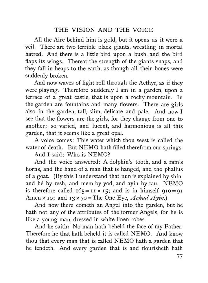 Original scan of The Vision and the Voice, PDF page 79