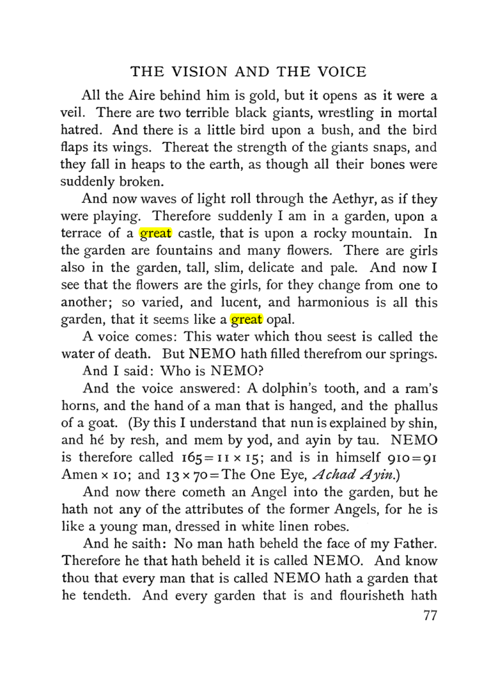 Original scan of The Vision and the Voice, PDF page 79