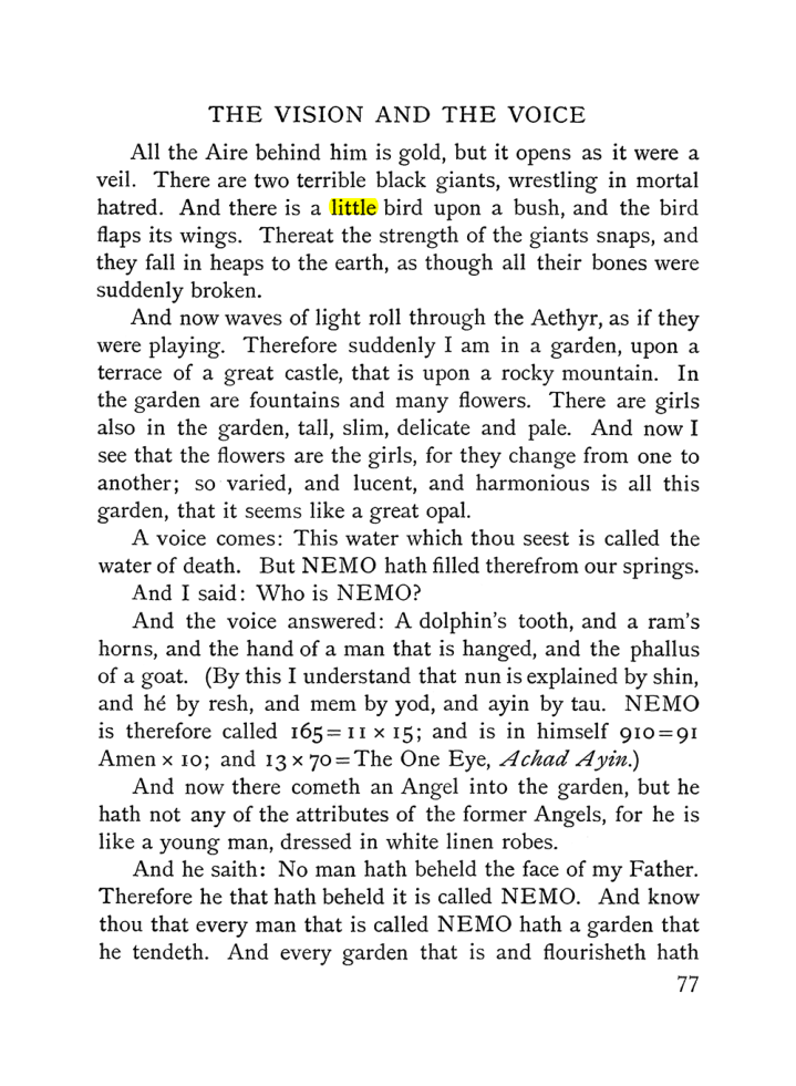 Original scan of The Vision and the Voice, PDF page 79