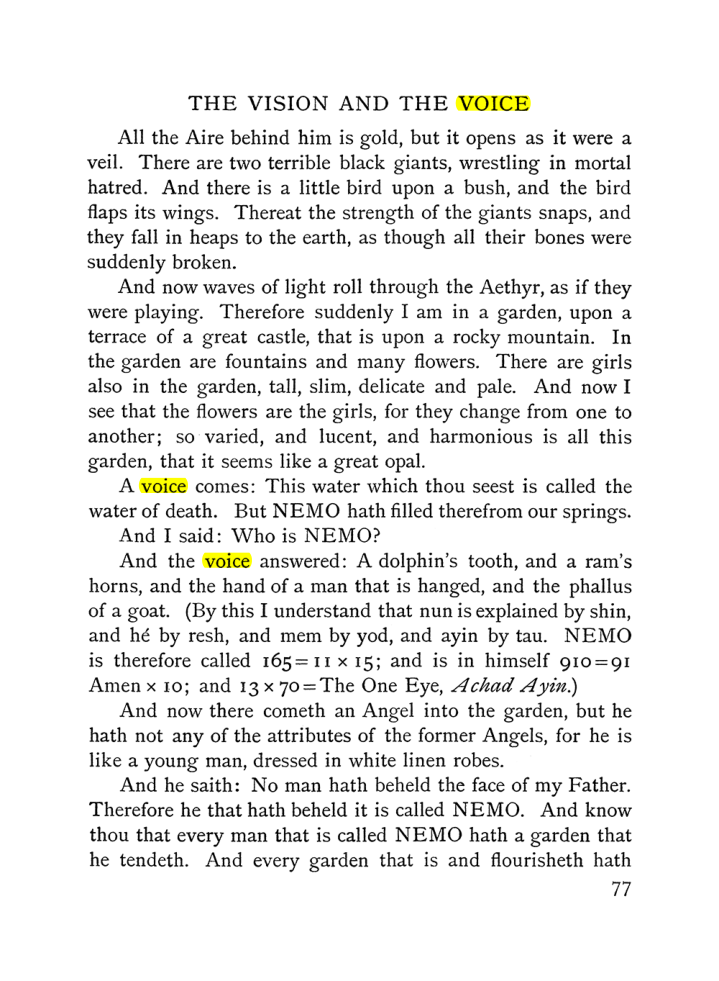 Original scan of The Vision and the Voice, PDF page 79