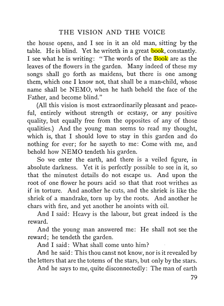 Original scan of The Vision and the Voice, PDF page 81