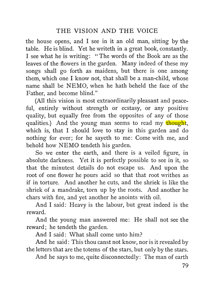 Original scan of The Vision and the Voice, PDF page 81