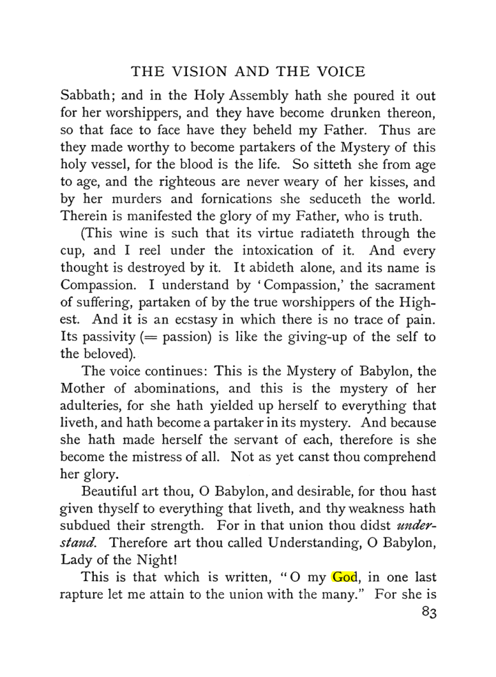 Original scan of The Vision and the Voice, PDF page 85