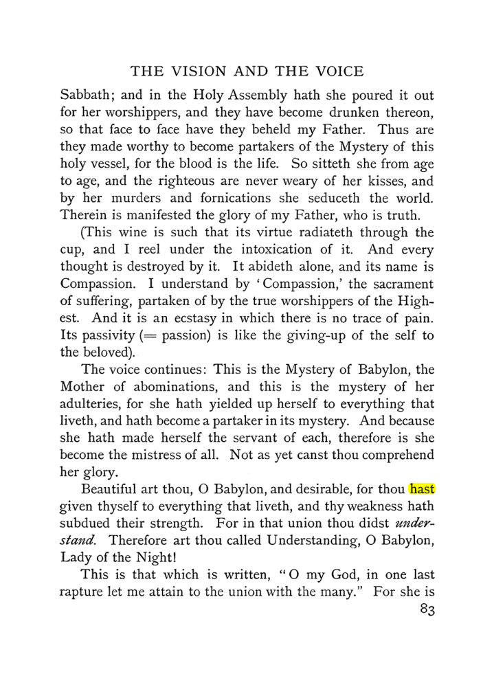Original scan of The Vision and the Voice, PDF page 85
