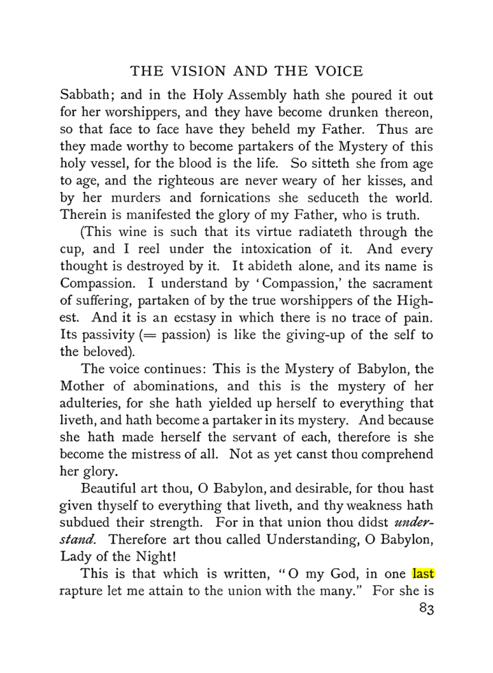 Original scan of The Vision and the Voice, PDF page 85