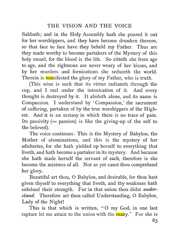 Original scan of The Vision and the Voice, PDF page 85