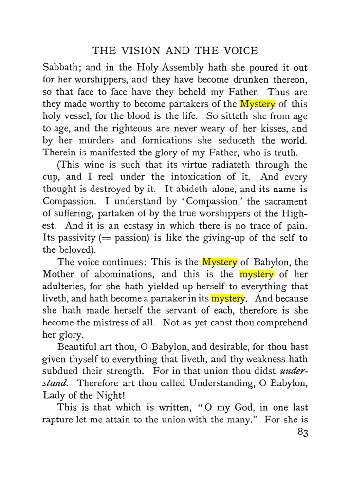 Original scan of The Vision and the Voice, PDF page 85
